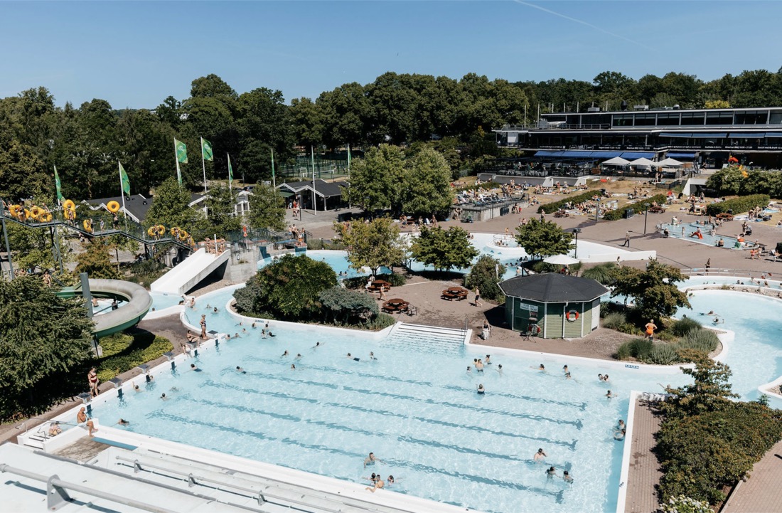 Badlandet på Ronneby Brunn en sommardag
